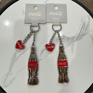 Forever 21 x Coca-Cola keychains